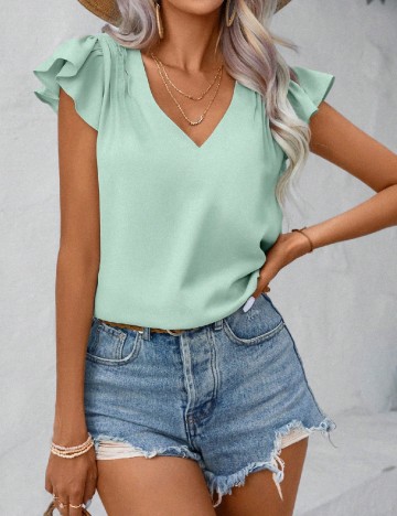 
						Bluza SHEIN, turcoaz