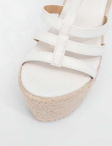 Sandale SHEIN, alb