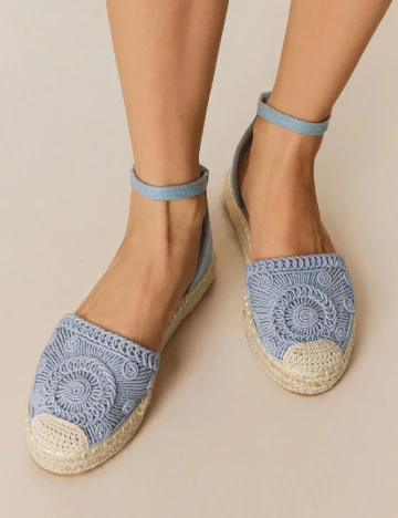 Espadrile SHEIN, albastru