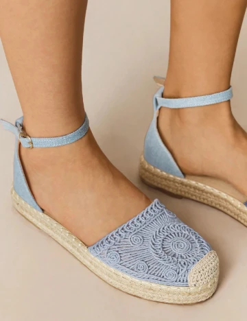 Espadrile SHEIN, albastru