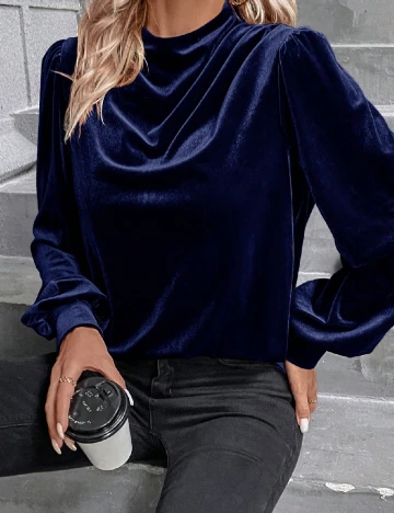 Bluza SHEIN, bleumarin