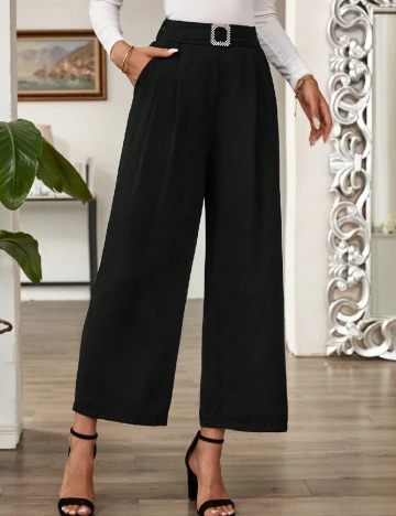 Pantaloni SHEIN, negru