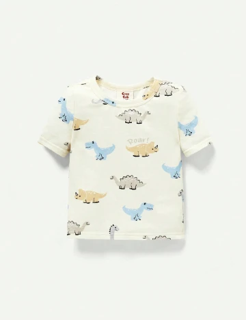 Pijama Shein Kids, crem