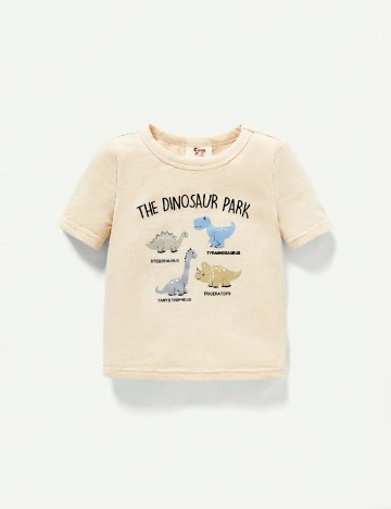 Pijama Shein Kids, crem