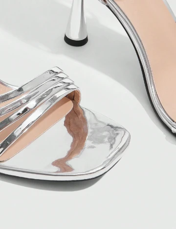 Sandale Cuccoo, argintiu