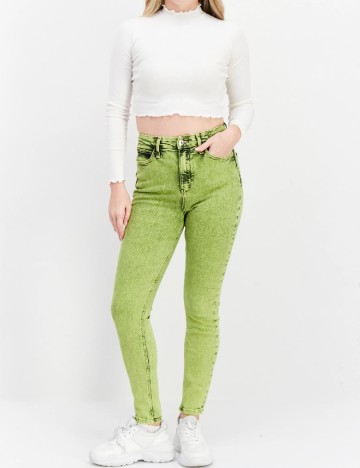 
						Blugi River Island, verde