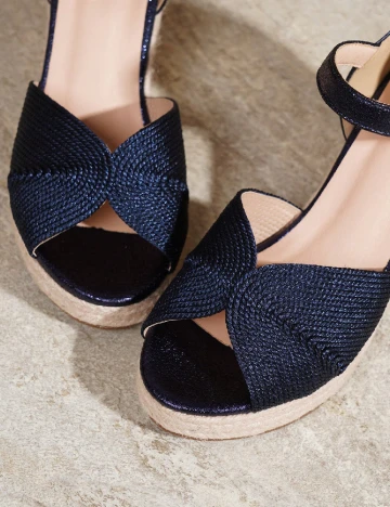 Sandale SHEIN, bleumarin