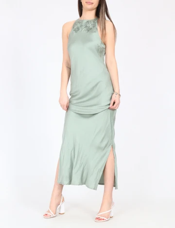 Rochie lunga River Island, verde