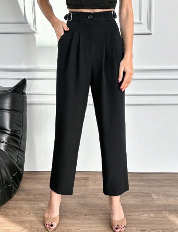 
						Pantaloni SHEIN, negru