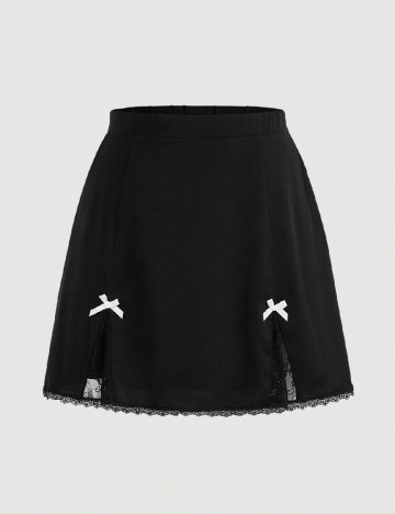 
						Fusta SHEIN CURVE, negru