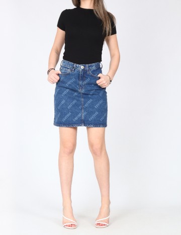 
						Fusta River Island, albastru