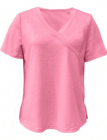 
						Tricou SHEIN, roz
