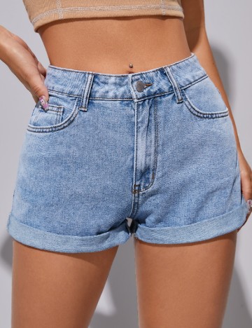 
						Pantaloni scurti SHEIN, albastru