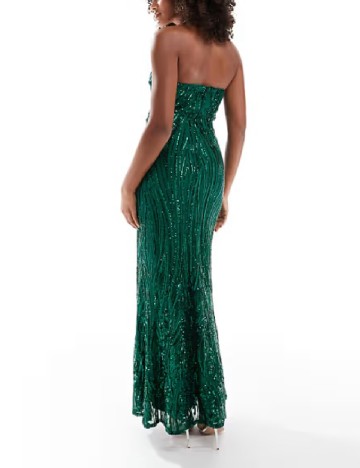 Rochie lunga TFNC London, verde