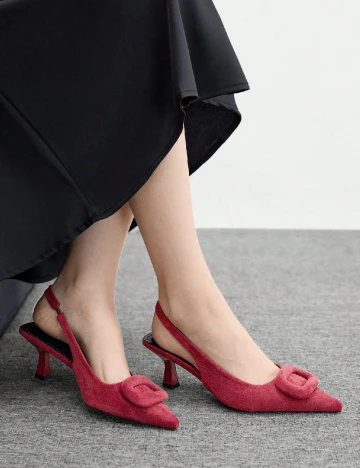 Pantofi Cuccoo, rosu