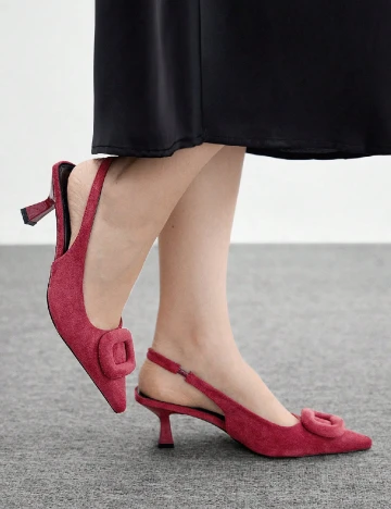 Pantofi Cuccoo, rosu