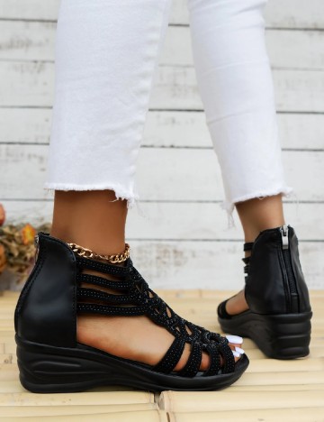 Sandale SHEIN, negru