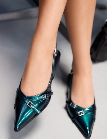 Pantofi Cuccoo, verde