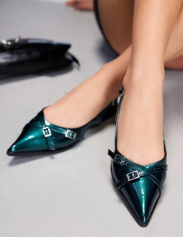 Pantofi Cuccoo, verde