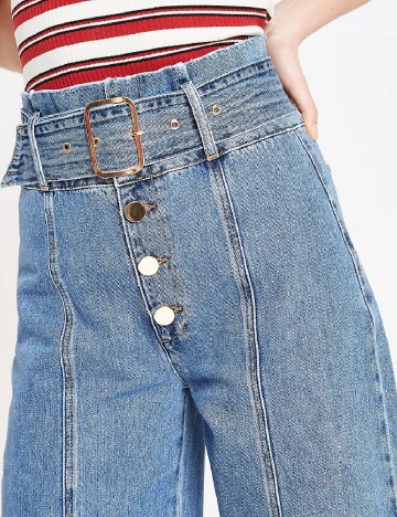 Blugi River Island, albastru