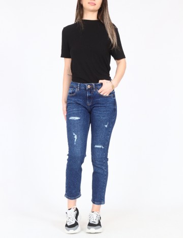 Blugi River Island, albastru