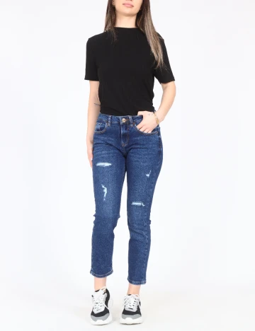 Blugi River Island, albastru