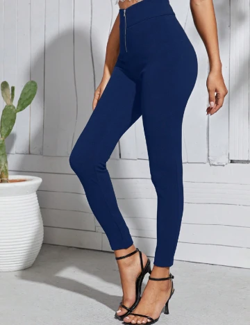 Pantaloni SHEIN, albastru