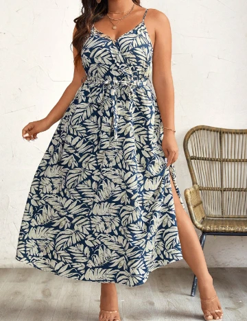 Rochie medie SHEIN CURVE, mix culori