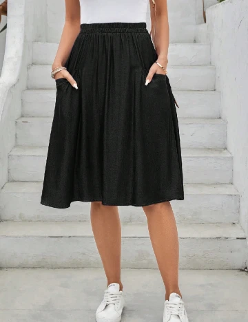 Fusta Emery Rose, negru