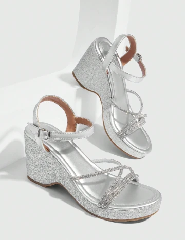 Sandale Cuccoo, argintiu