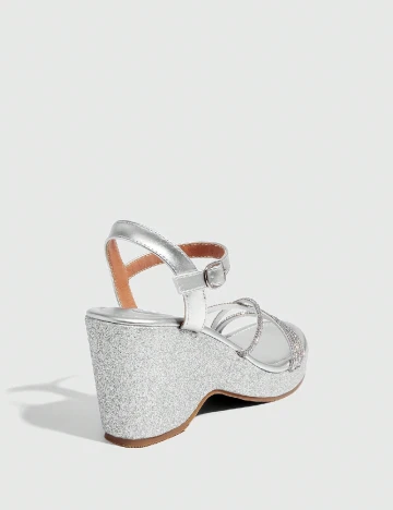 Sandale Cuccoo, argintiu