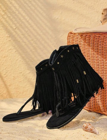 
						Sandale SHEIN, negru