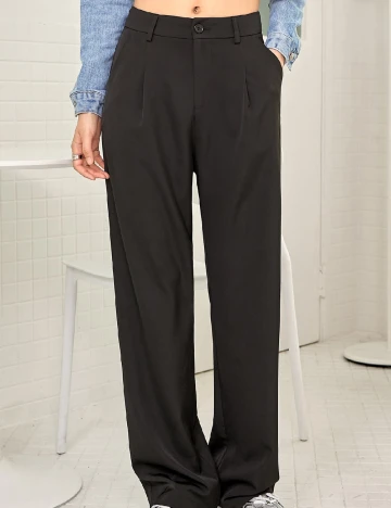 Pantaloni Dazy, negru
