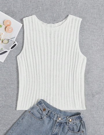 
						Maiou SHEIN CURVE, alb