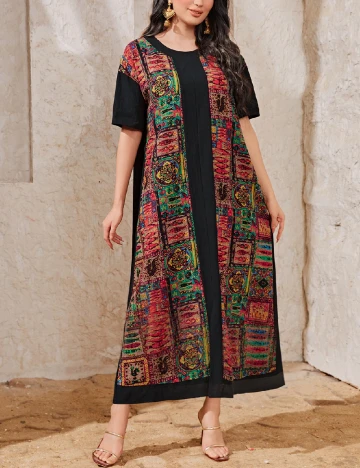 Rochie lunga SHEIN, negru