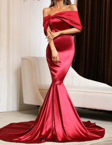 Rochie lunga Faeriesty, rosu