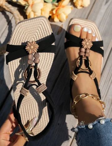 Sandale SHEIN, negru