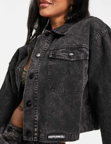 Jacheta Sixth June, negru