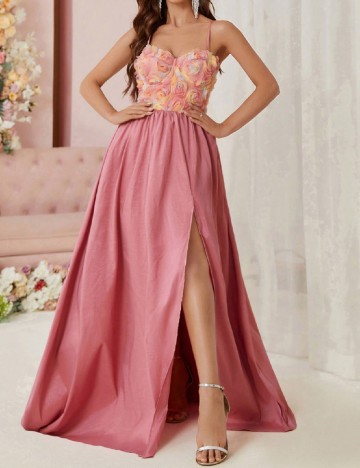 
						Rochie lunga SHEIN, roz