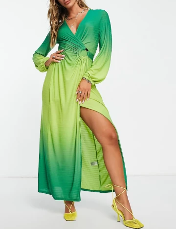 Rochie lunga River Island, verde