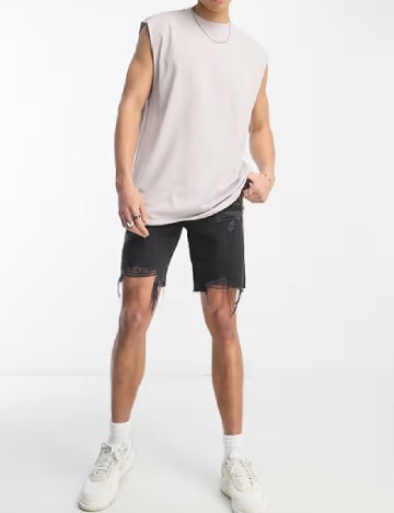 Set Maiouri 2 bucati Another Influence, gri/albastru