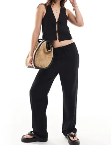 Pantaloni Iisla&Bird, negru