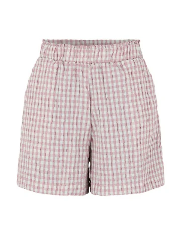 Pantaloni scurti Y.A.S, roz/bej