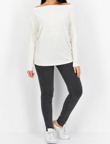 Bluza River Island, alb