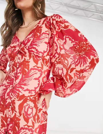 Rochie medie Pretty Lavish, mix culori