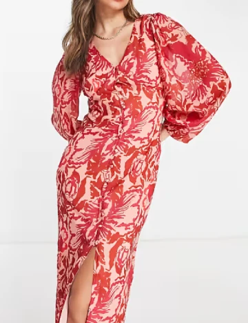 Rochie medie Pretty Lavish, mix culori