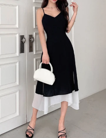 Rochie medie Dazy, negru