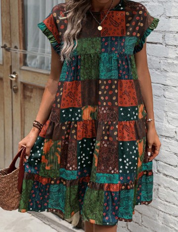 
						Rochie medie SHEIN, mix culori