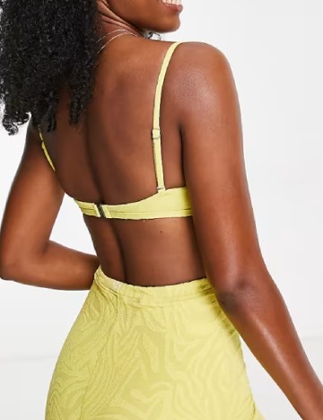 Sutien de baie Rhythm, galben