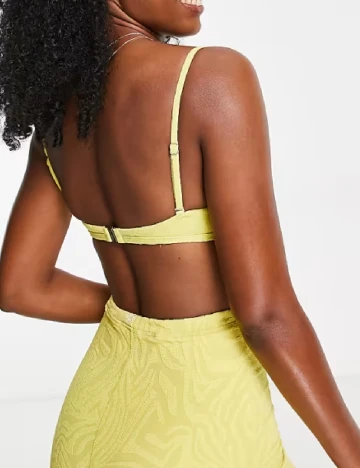 Sutien de baie Rhythm, galben